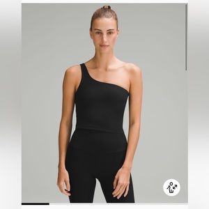 NWT Lululemon Ribbed Nulu Asymmetrical Yoga Tank Top